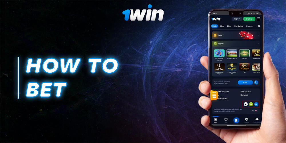  How to start betting for real money in 1Win